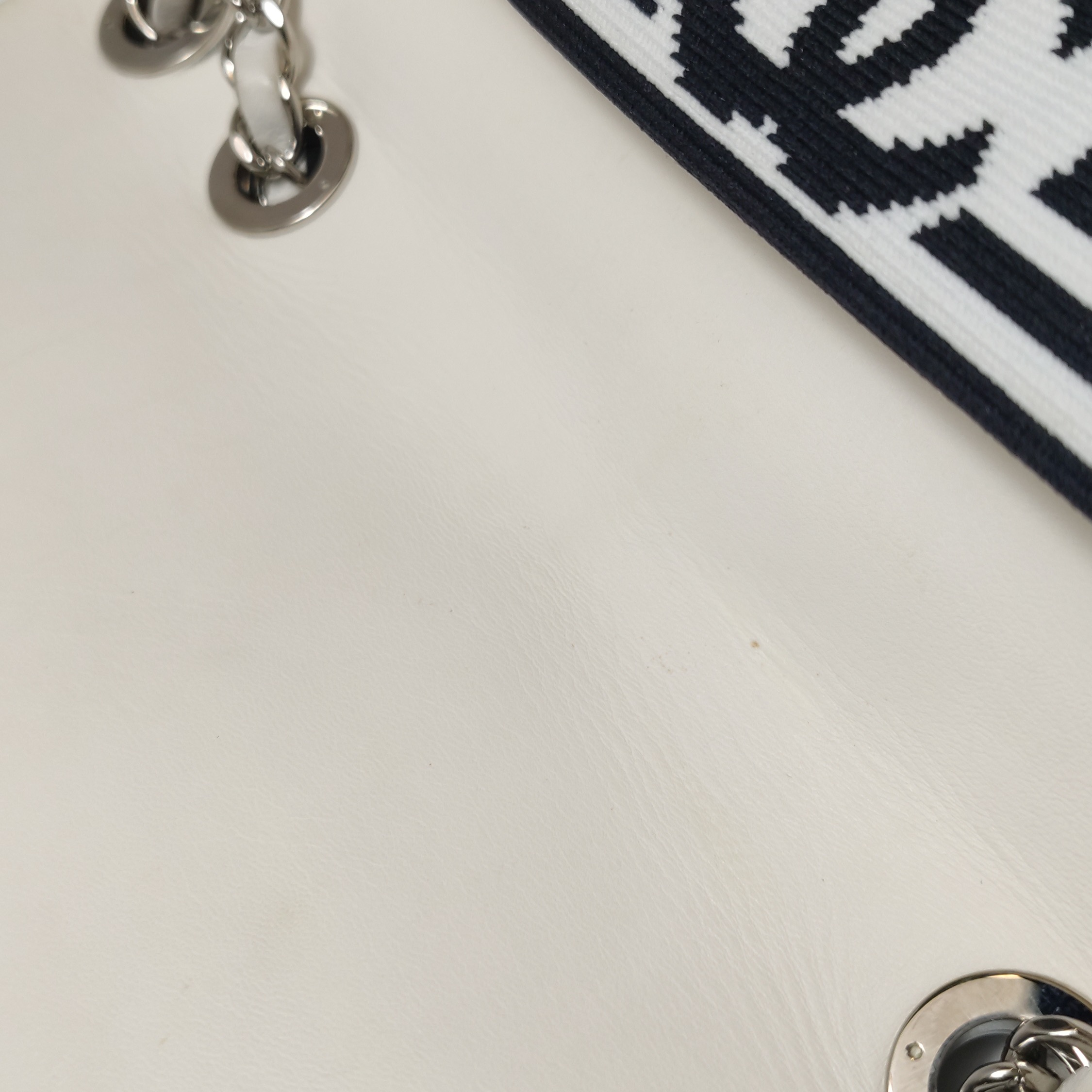 Chanel Flap Bag Black Canvas Shoulder Bag — photo 11 of 24