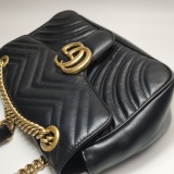 Gucci GG Marmont Flap Bag Matelasse Leather Medium — thumbnail 15