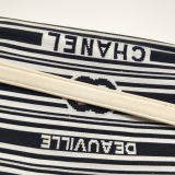 Chanel Flap Bag Black Canvas Shoulder Bag — thumbnail 13