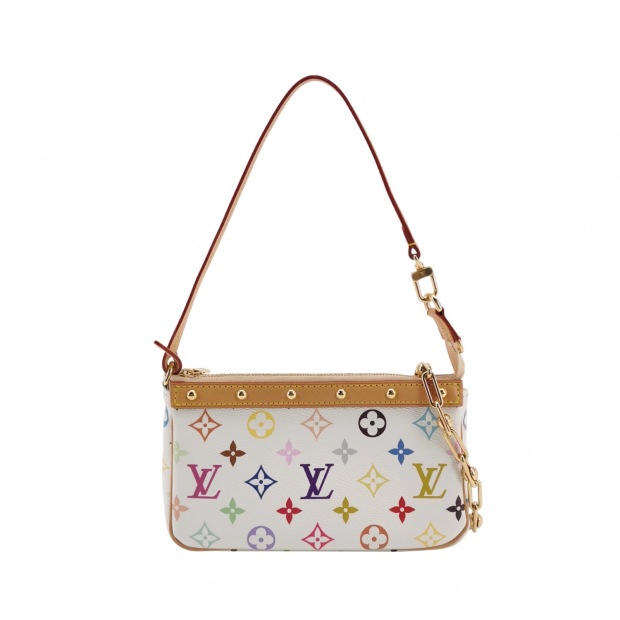 Louis Vuitton(LV) x Takashi Murakami Chain Pochette Accessoires NM Monogram Multicolor — pre-owned, Vierlot