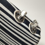 Chanel Flap Bag Black Canvas Shoulder Bag — thumbnail 16