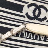 Chanel Flap Bag Black Canvas Shoulder Bag — thumbnail 23