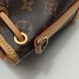 Louis Vuitton(LV) Noe NM Handbag Monogram Canvas Nano — thumbnail 9