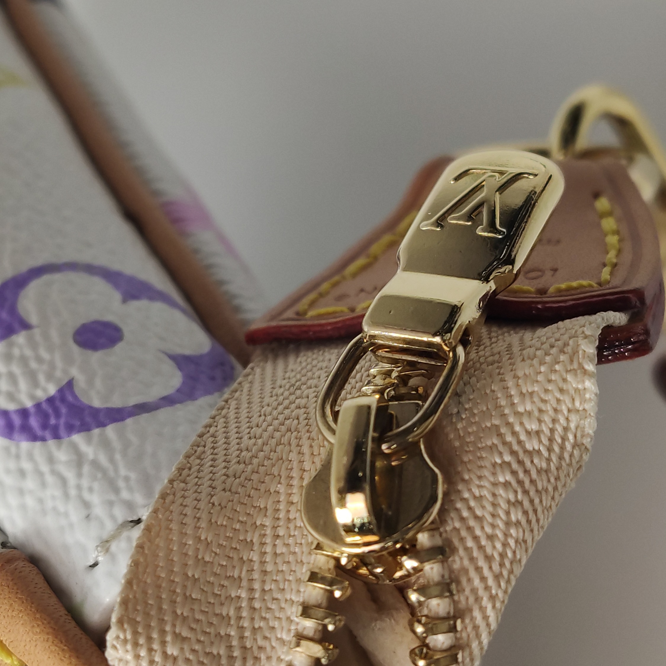 Louis Vuitton(LV) x Takashi Murakami Chain Pochette Accessoires NM Monogram Multicolor — photo 9 of 13