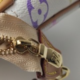 Louis Vuitton(LV) x Takashi Murakami Chain Pochette Accessoires NM Monogram Multicolor — thumbnail 9