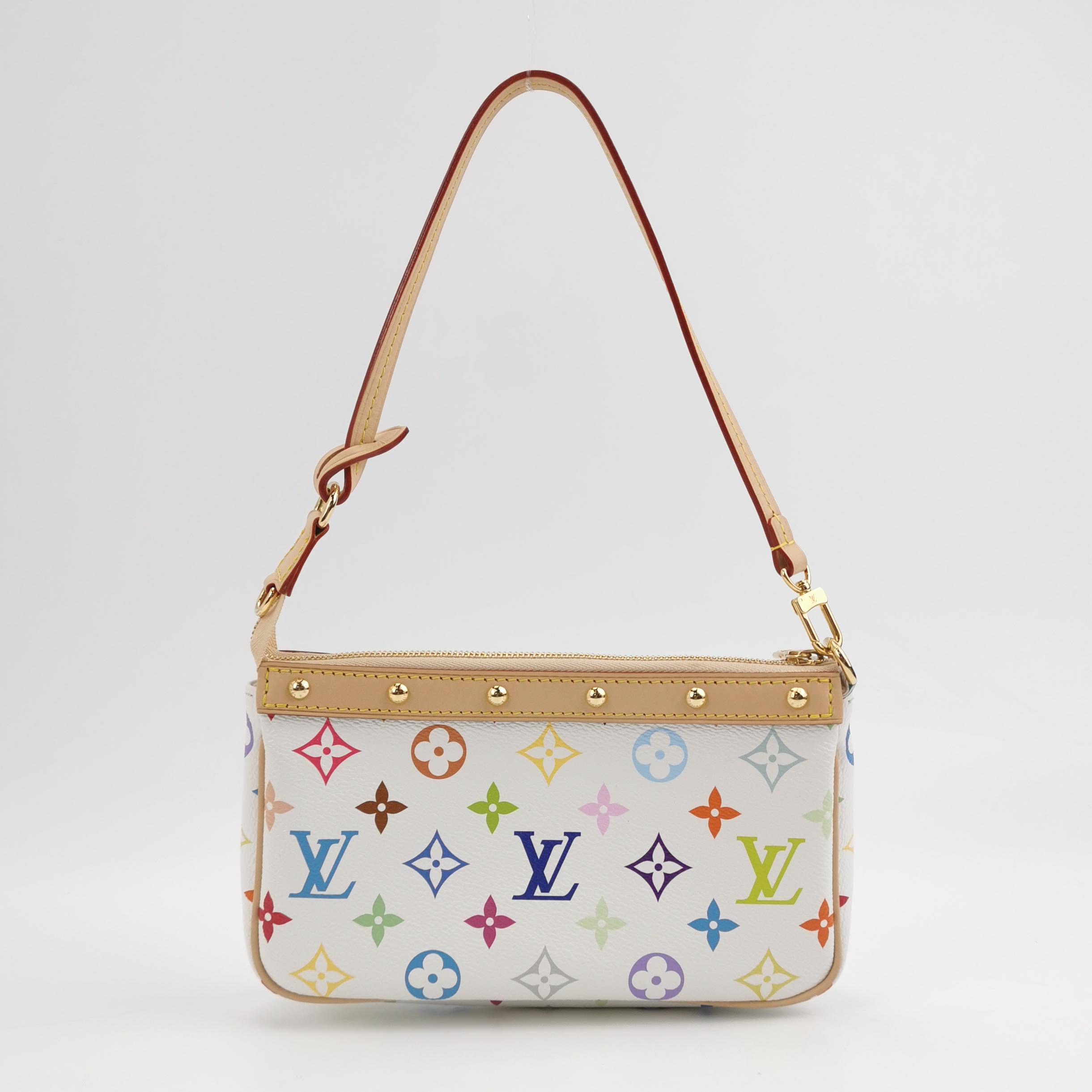 Louis Vuitton(LV) x Takashi Murakami Chain Pochette Accessoires NM Monogram Multicolor — photo 3 of 11