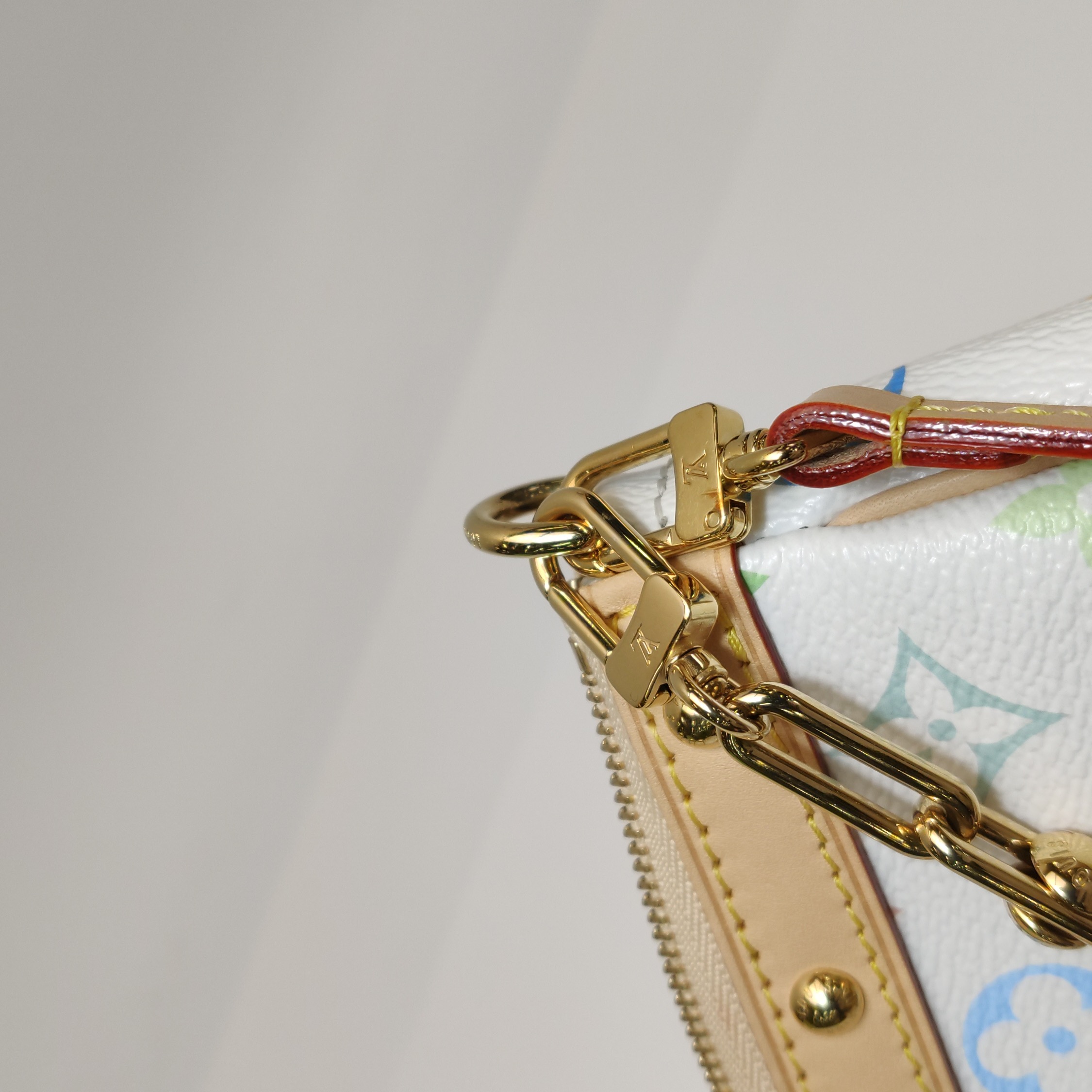Louis Vuitton(LV) x Takashi Murakami Chain Pochette Accessoires NM Monogram Multicolor — photo 9 of 11