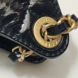 Chanel Gabrielle Matelassé Small Hobo Bag Shiny Black Shoulder Bag — thumbnail 16