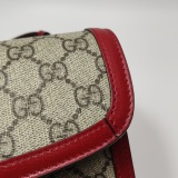 Gucci Horsebit 1955 Shoulder Bag GG Coated Canvas with Leather Small — thumbnail 9