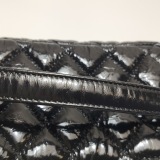 Chanel Gabrielle Matelassé Small Hobo Bag Shiny Black Shoulder Bag — thumbnail 17