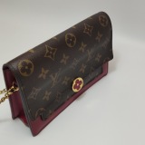 Louis Vuitton(LV) Monogram Portefeuille Floral Chain Shoulder Bag  — thumbnail 14