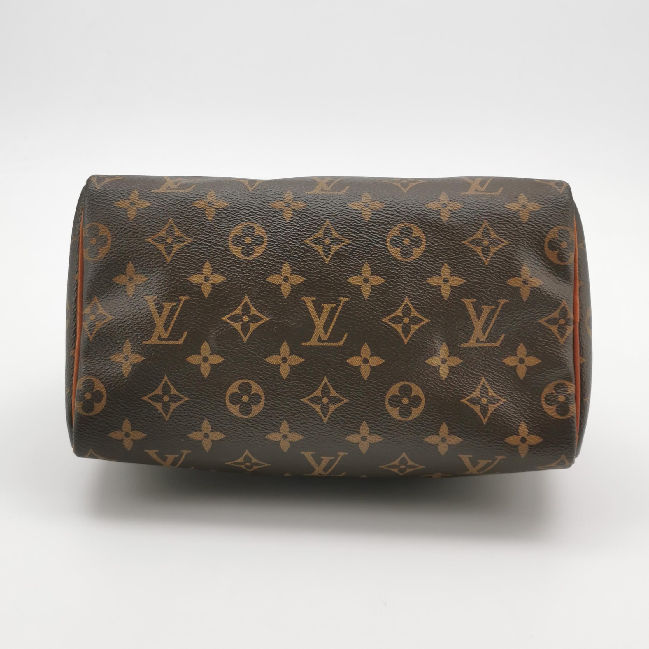 Louis Vuitton(LV) Speedy Handbag Monogram Canvas 25 — photo 6 of 15