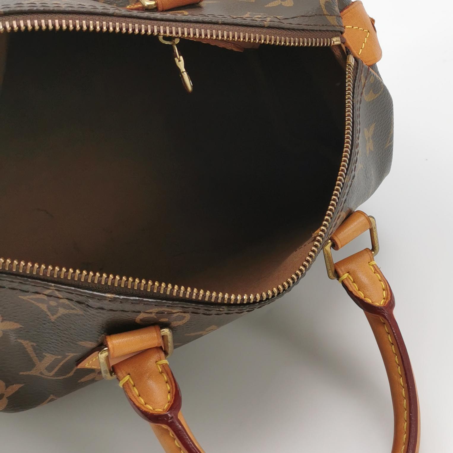 Louis Vuitton(LV) Speedy Handbag Monogram Canvas 25 — photo 7 of 15