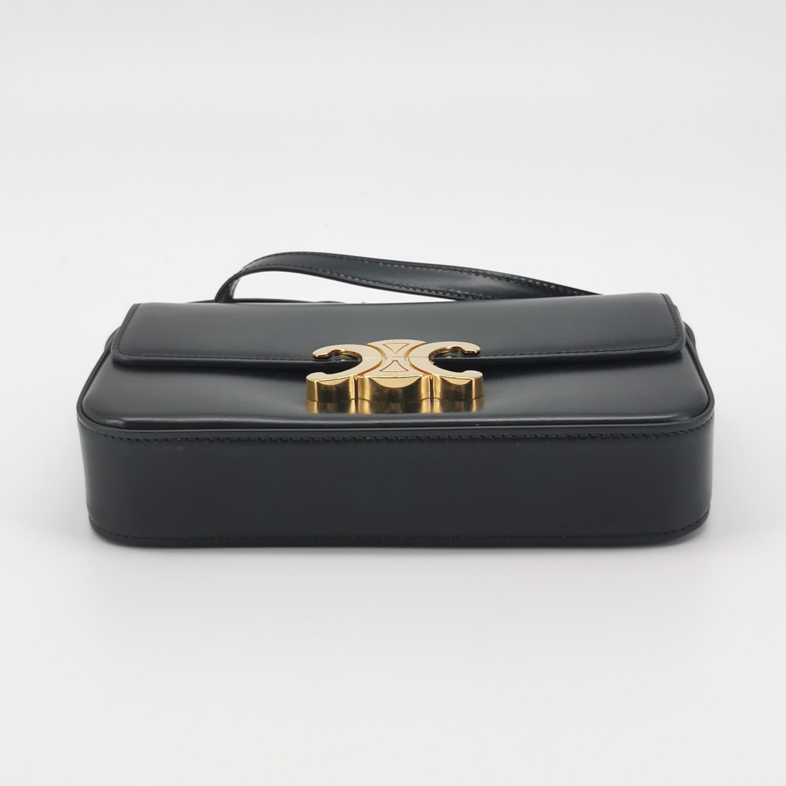Celine Triomphe East-West Shoulder Bag Smooth Calfskin — photo 6 of 13