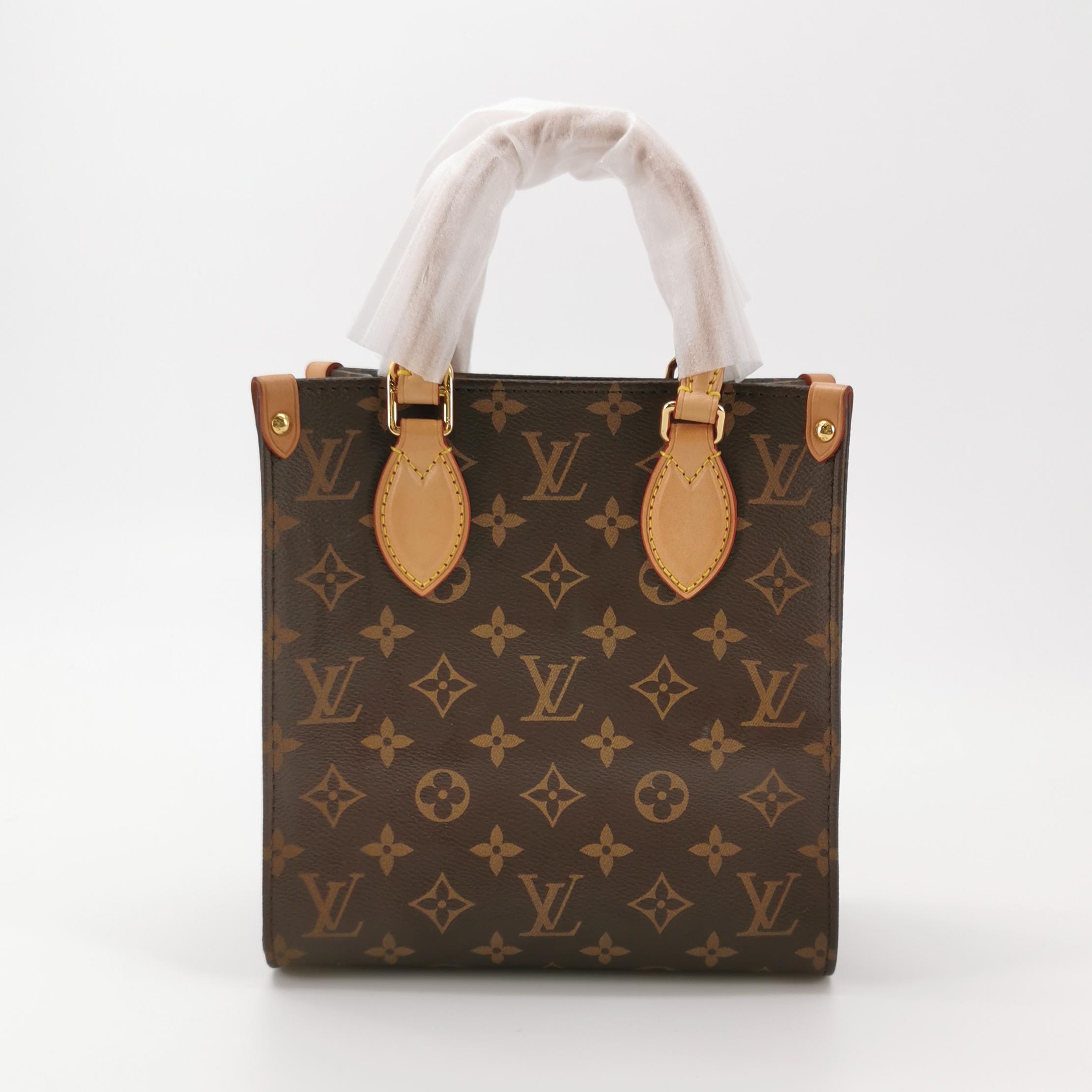 Louis Vuitton(LV) Sac Plat NM Bag Monogram Canvas BB — photo 6 of 14