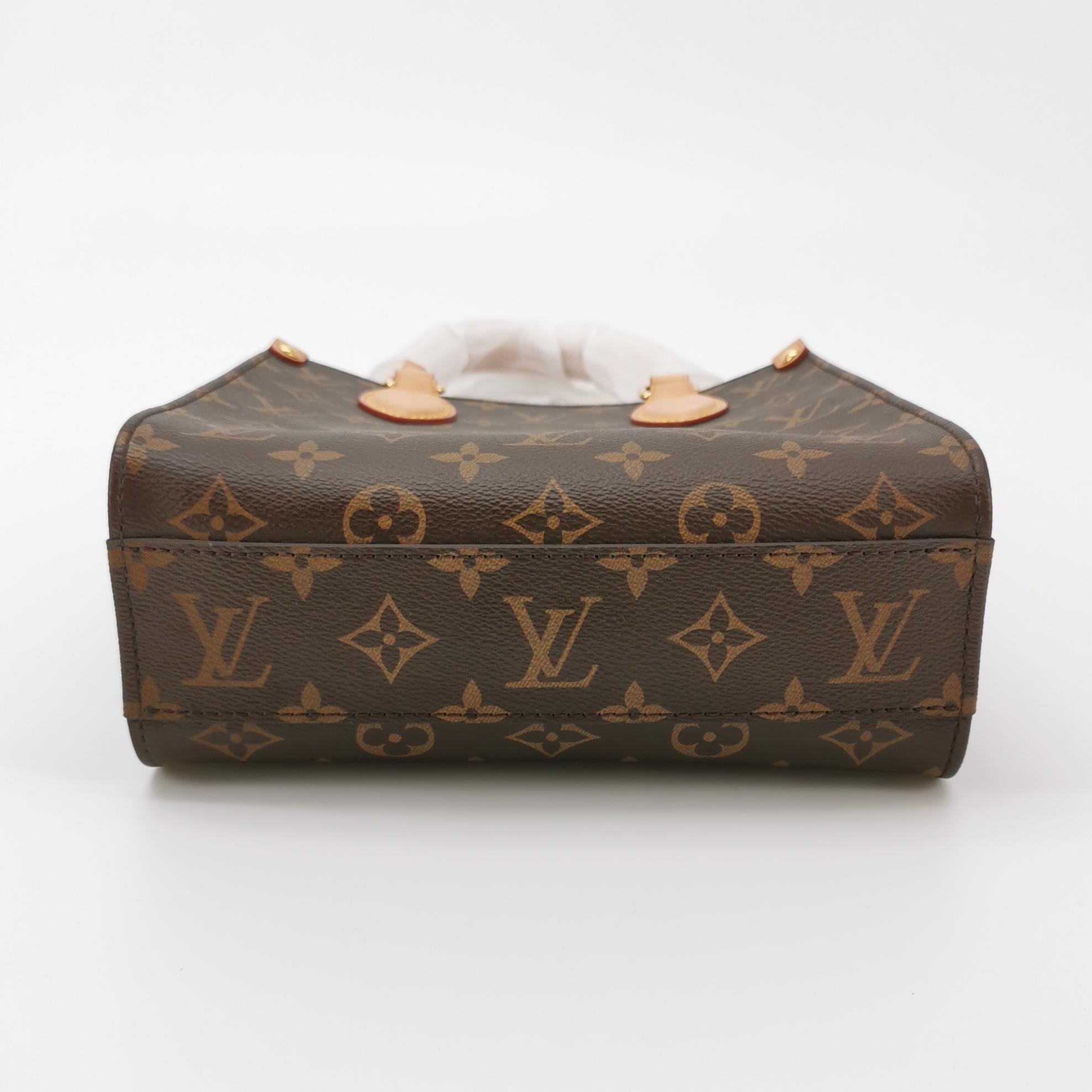Louis Vuitton(LV) Sac Plat NM Bag Monogram Canvas BB — photo 5 of 14