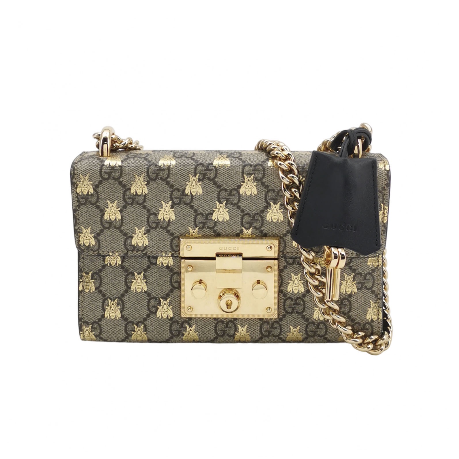 Gucci Padlock Shoulder Bag Printed GG Coated Canvas Small — photo 1 of 23