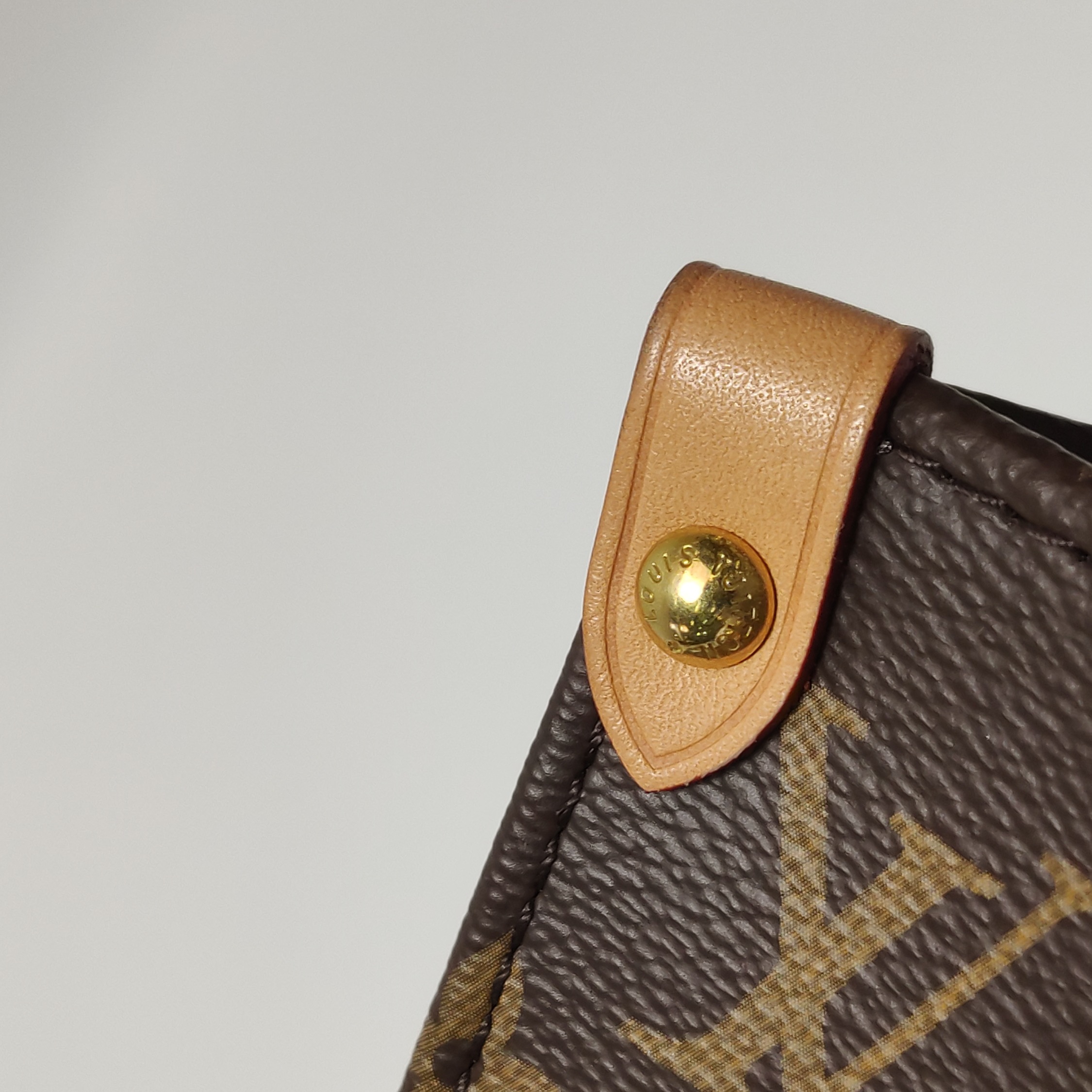 Louis Vuitton(LV) Sac Plat NM Bag Monogram Canvas BB — photo 12 of 14