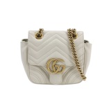 Gucci GG Marmont Flap Bag Matelasse Leather Mini — thumbnail 1