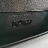 Chanel Boy Flap Bag Quilted Caviar Old Medium — thumbnail 7