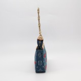 Louis Vuitton(LV) x Takashi Murakami Chain Pochette Accessoires NM Limited Edition Monogram Cerises Denim — thumbnail 4