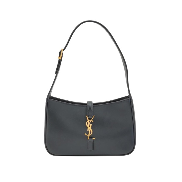 Saint Laurent(YSL) Le 5 a 7 Hobo Leather Small — pre-owned, Vierlot
