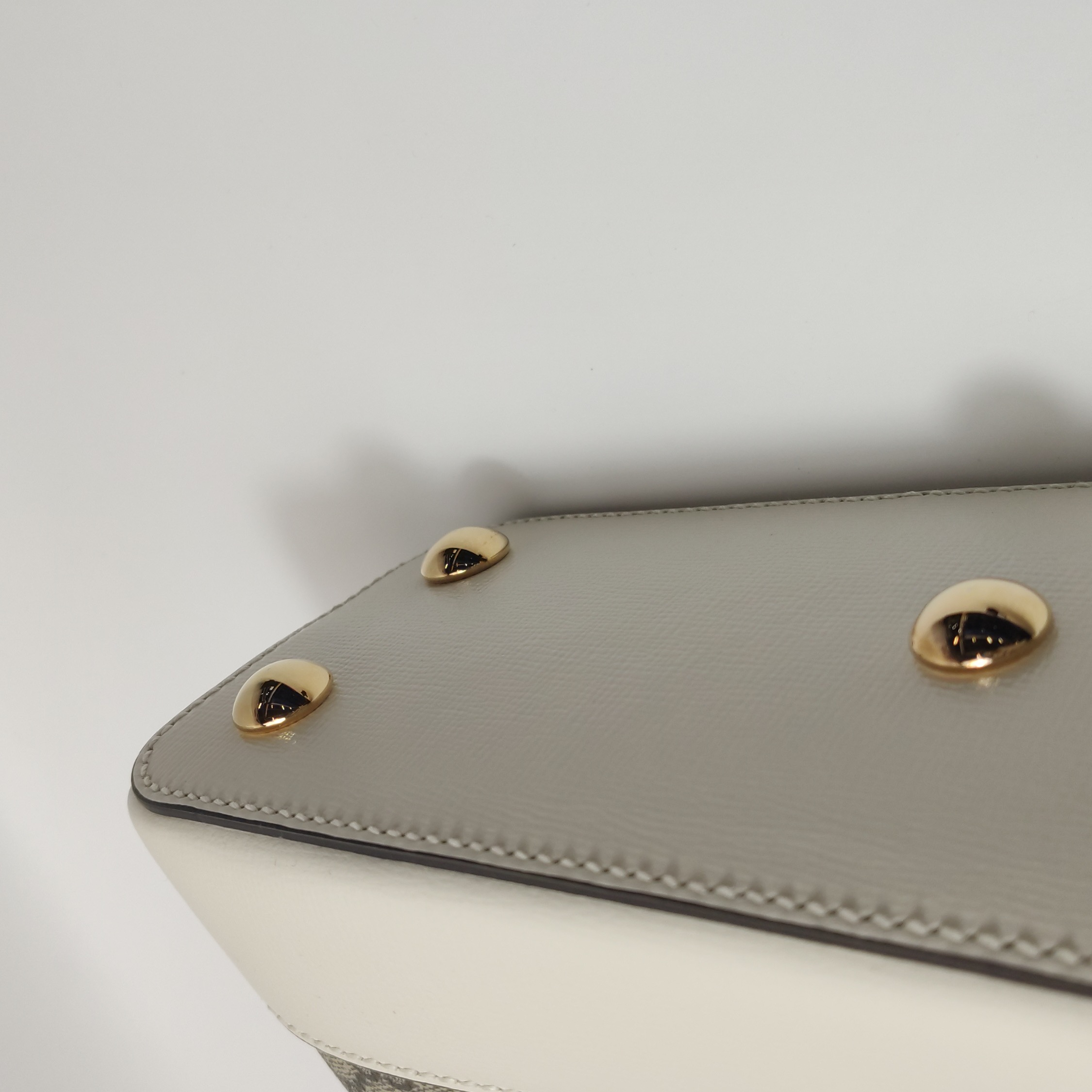 Gucci Horsebit 1955 Top Handle Bag GG Coated Canvas with Leather Small — photo 13 of 23