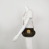 Louis Vuitton(LV) Sunset Brown Vegetable-Tanned Leather Monogram Print Crossbody/Shoulder Bag — thumbnail 2