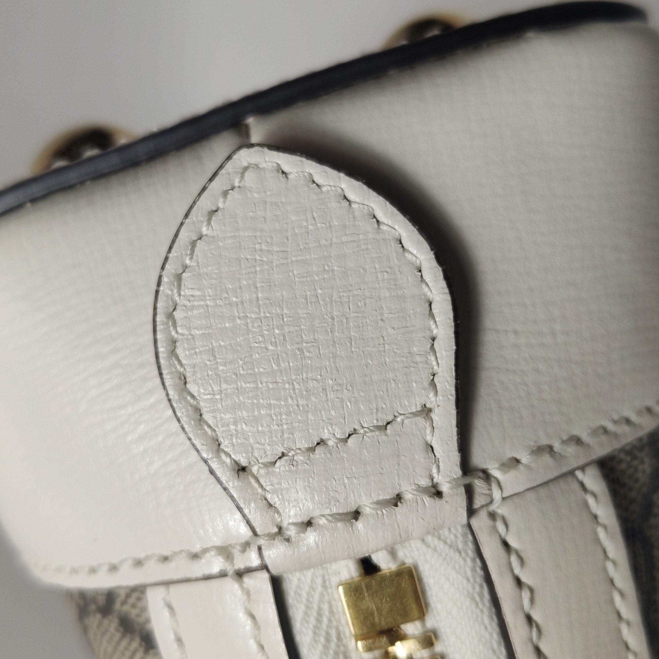 Gucci Horsebit 1955 Top Handle Bag GG Coated Canvas with Leather Small — photo 19 of 23