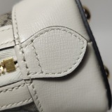Gucci Horsebit 1955 Top Handle Bag GG Coated Canvas with Leather Small — thumbnail 19