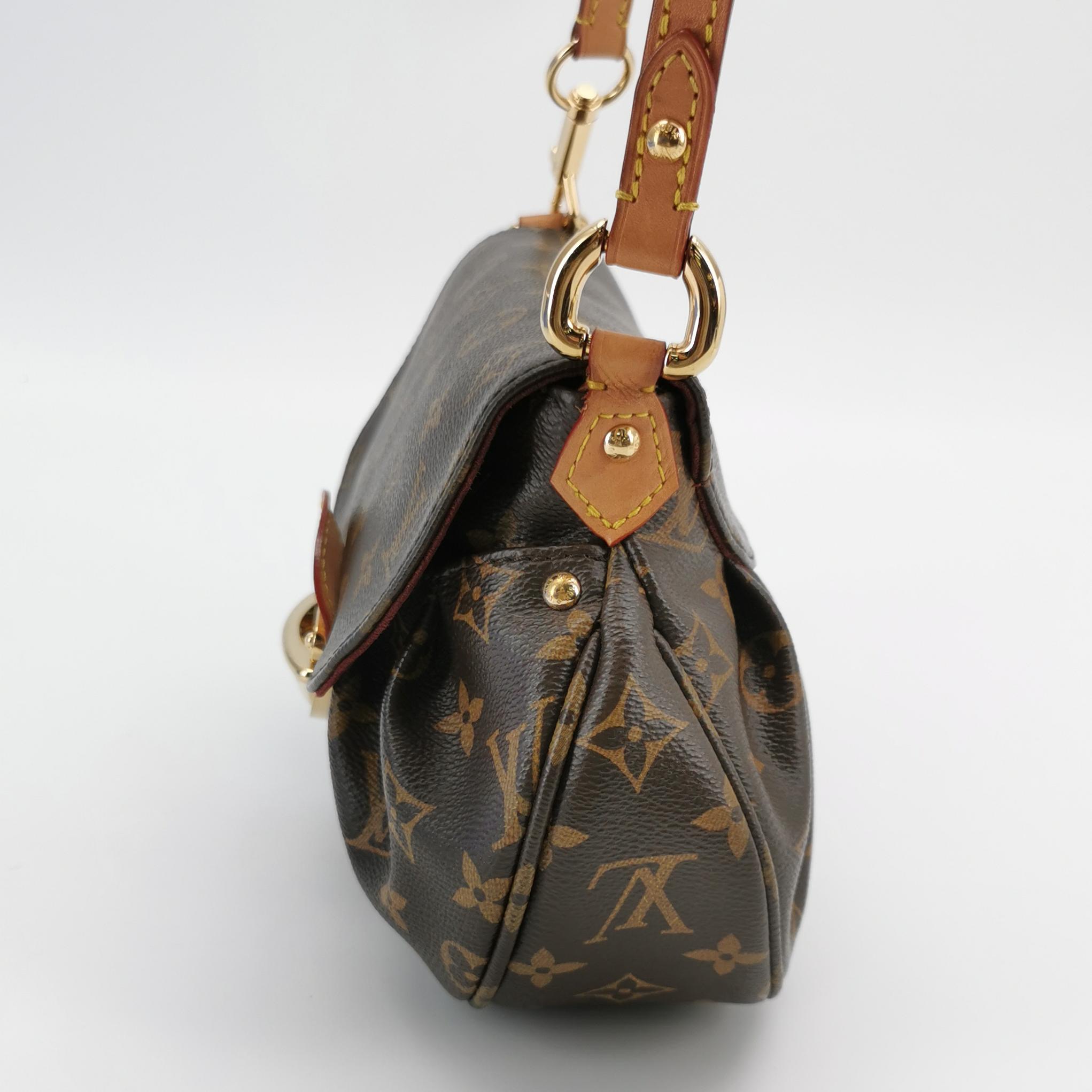 Louis Vuitton(LV) Sunset Brown Vegetable-Tanned Leather Monogram Print Crossbody/Shoulder Bag — photo 3 of 15