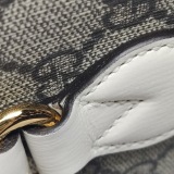 Gucci Horsebit 1955 Top Handle Bag GG Coated Canvas with Leather Small — thumbnail 17