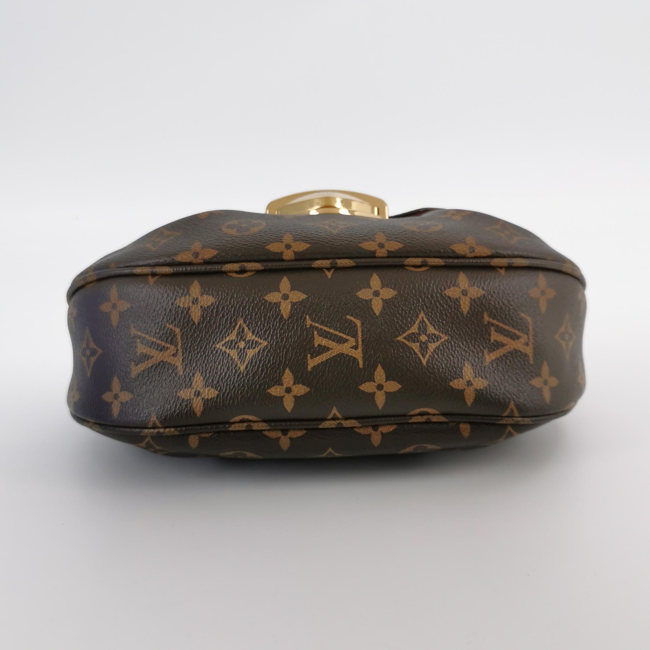 Louis Vuitton(LV) Sunset Brown Vegetable-Tanned Leather Monogram Print Crossbody/Shoulder Bag — photo 6 of 15
