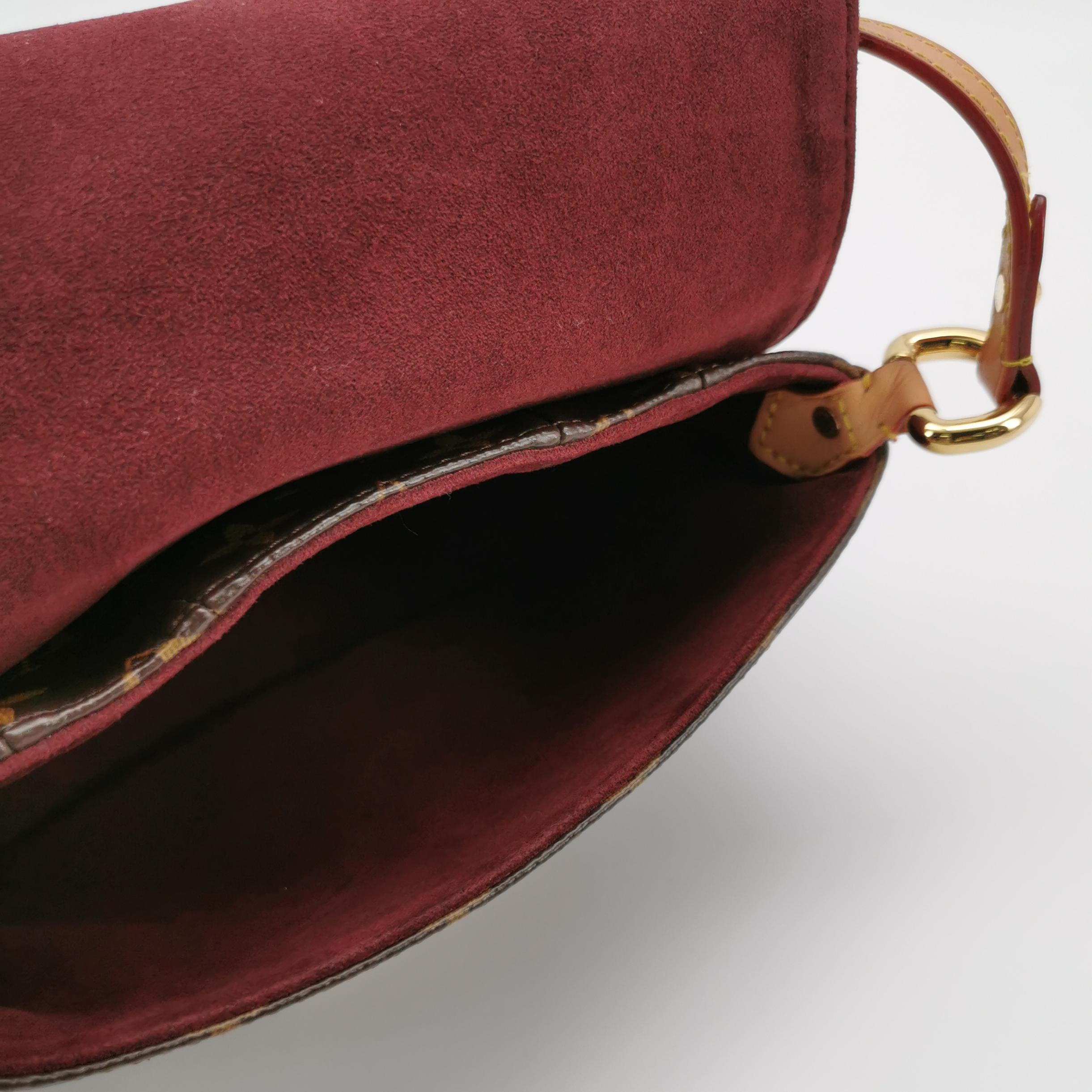 Louis Vuitton(LV) Sunset Brown Vegetable-Tanned Leather Monogram Print Crossbody/Shoulder Bag — photo 7 of 15