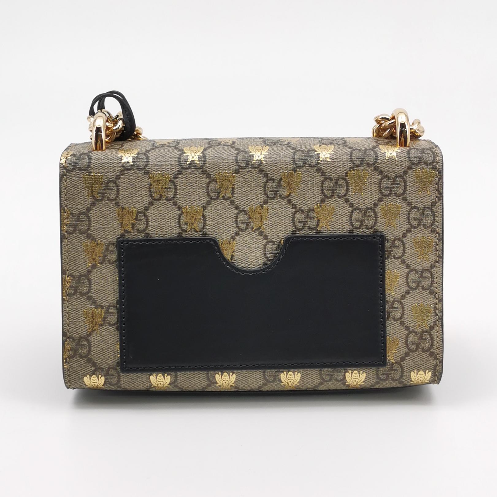 Gucci Padlock Shoulder Bag Printed GG Coated Canvas Small — photo 5 of 23