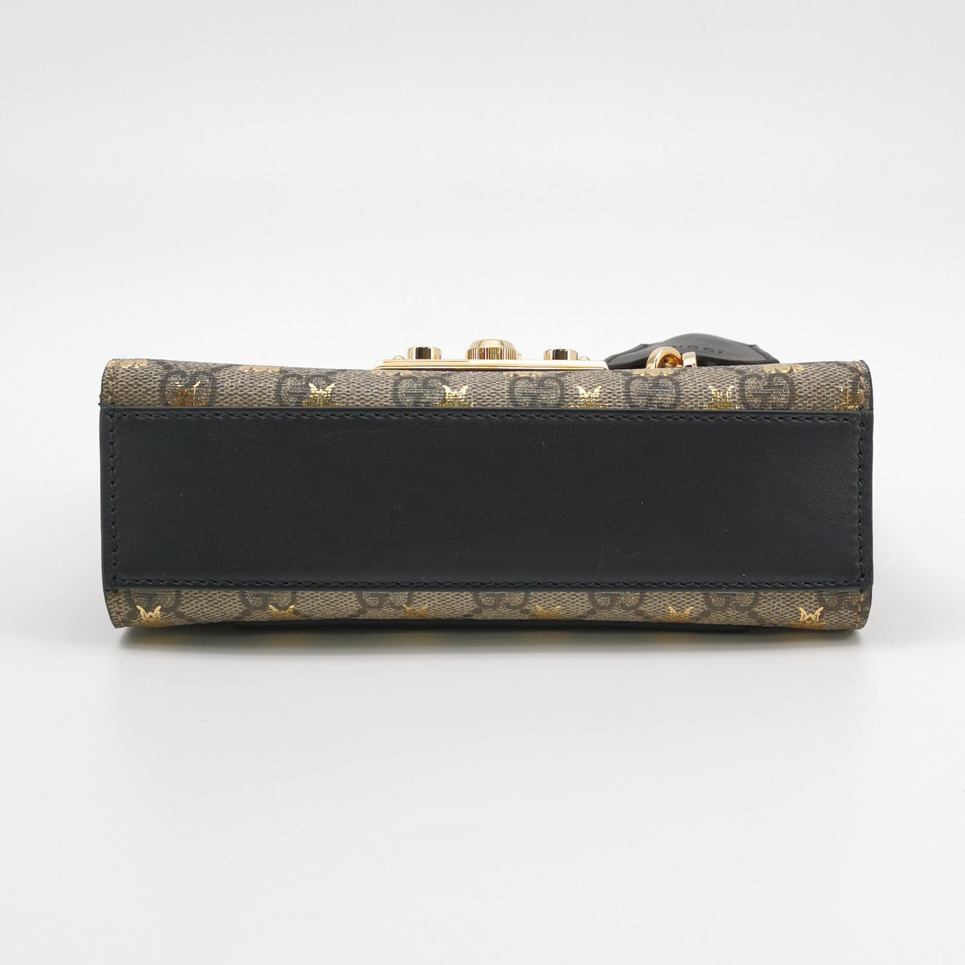 Gucci Padlock Shoulder Bag Printed GG Coated Canvas Small — photo 6 of 23
