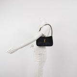 Saint Laurent(YSL) Le 5 a 7 Hobo Crocodile Embossed Leather Small — thumbnail 2