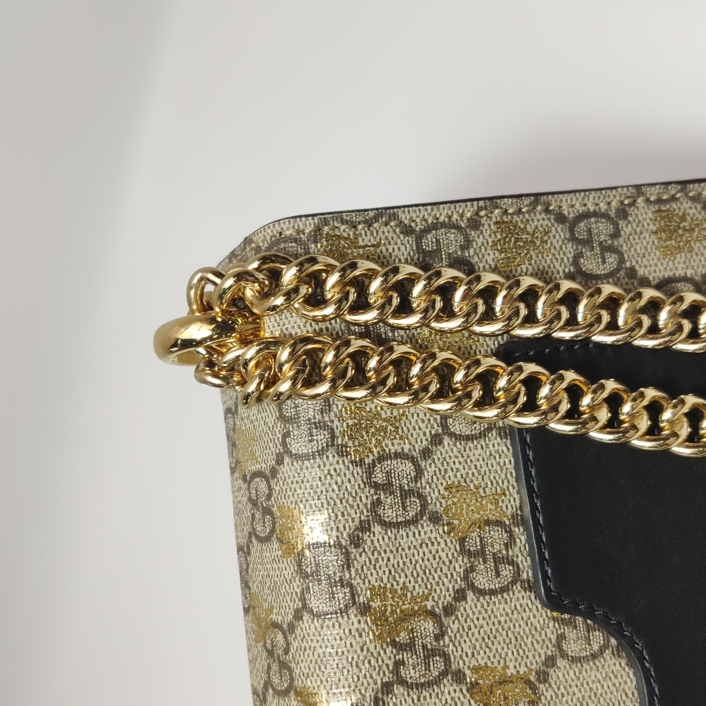 Gucci Padlock Shoulder Bag Printed GG Coated Canvas Small — photo 16 of 23
