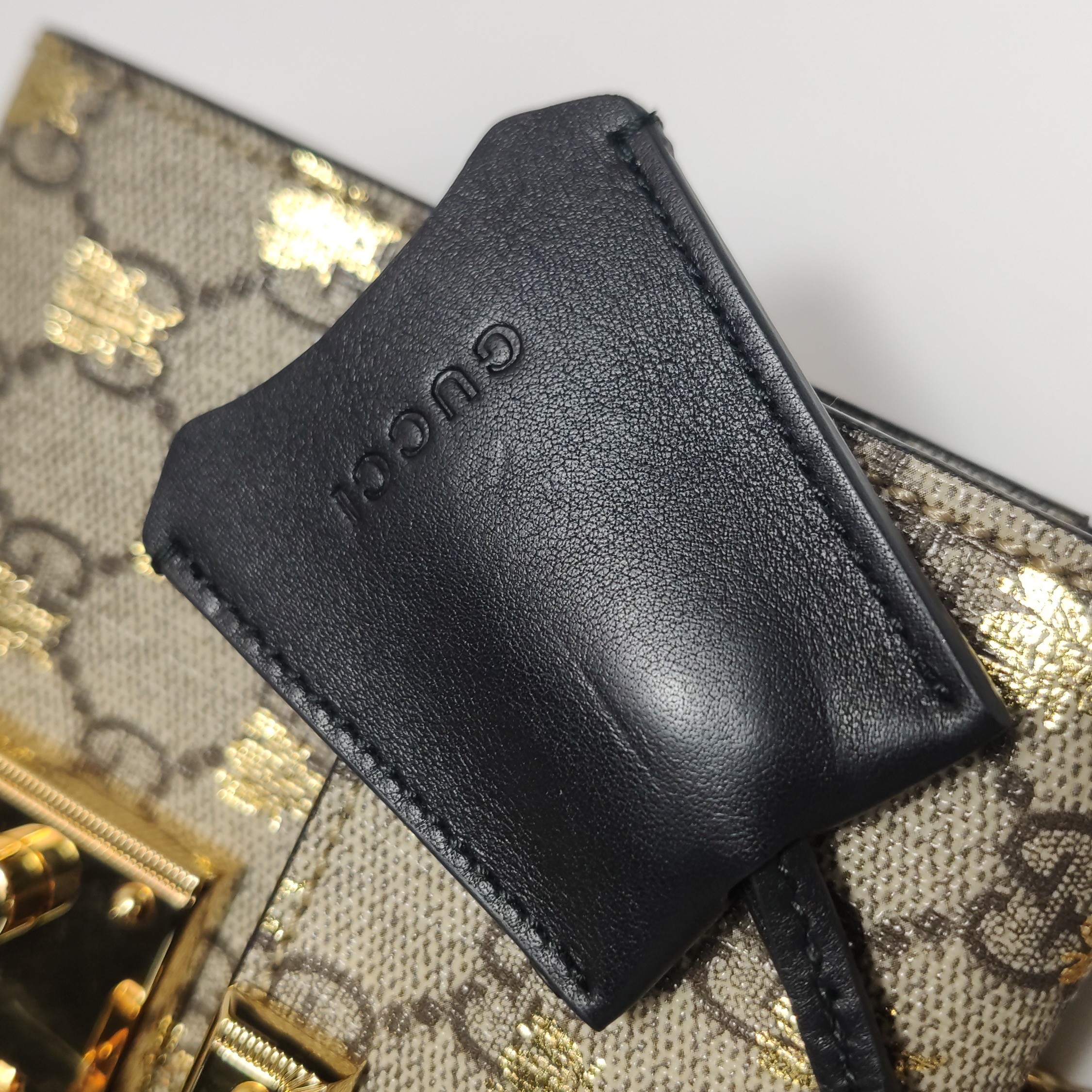 Gucci Padlock Shoulder Bag Printed GG Coated Canvas Small — photo 18 of 23
