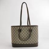 Gucci Ophidia Top Handle Shopping Tote GG Coated Canvas and Leather Medium — thumbnail 5