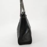 Saint Laurent Niki Shopping Tote Bag Leather black — thumbnail 3