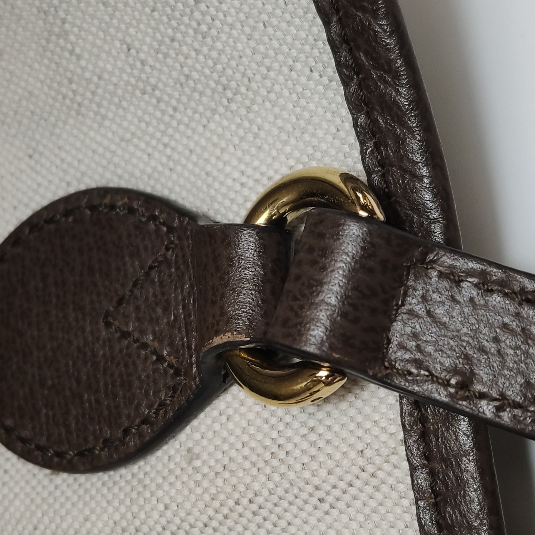 Gucci Ophidia Top Handle Shopping Tote GG Coated Canvas and Leather Medium — photo 10 of 11