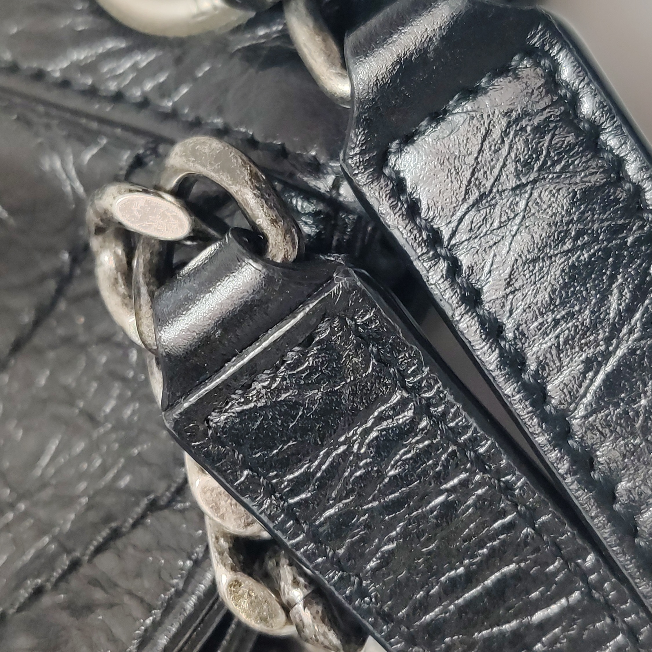 Saint Laurent Niki Shopping Tote Bag Leather black