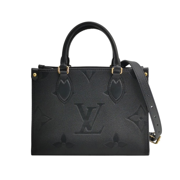 Louis Vuitton(LV) OnTheGo Tote Monogram Empreinte Giant PM — pre-owned, Vierlot