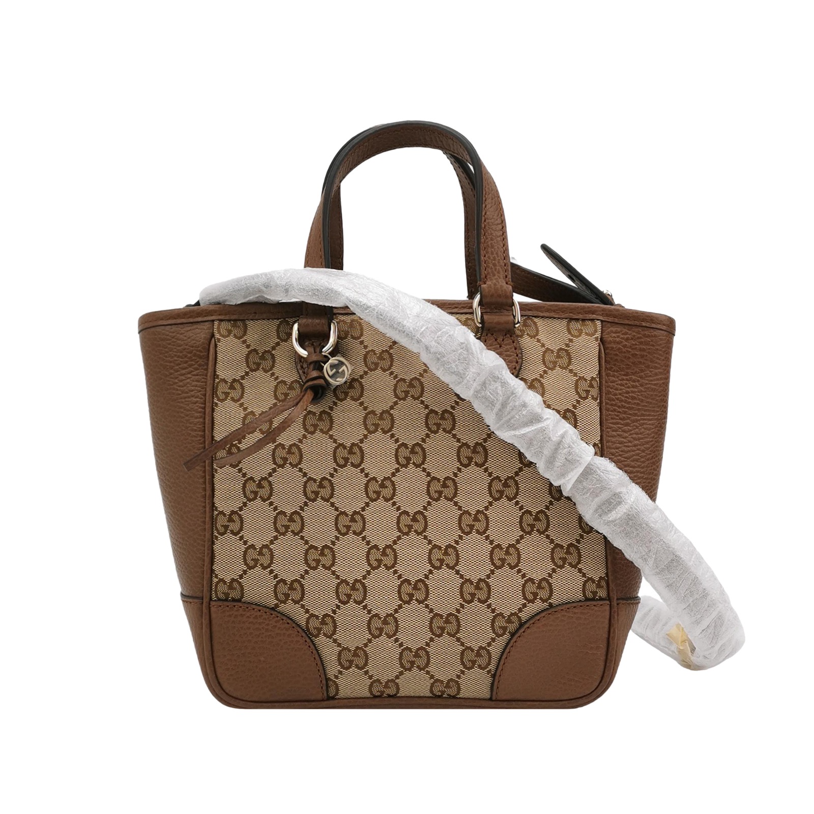Gucci Bree Convertible Tote GG Canvas with Leather Small — photo 1 of 11