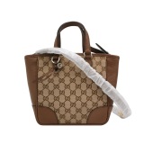 Gucci Bree Convertible Tote GG Canvas with Leather Small — thumbnail 1
