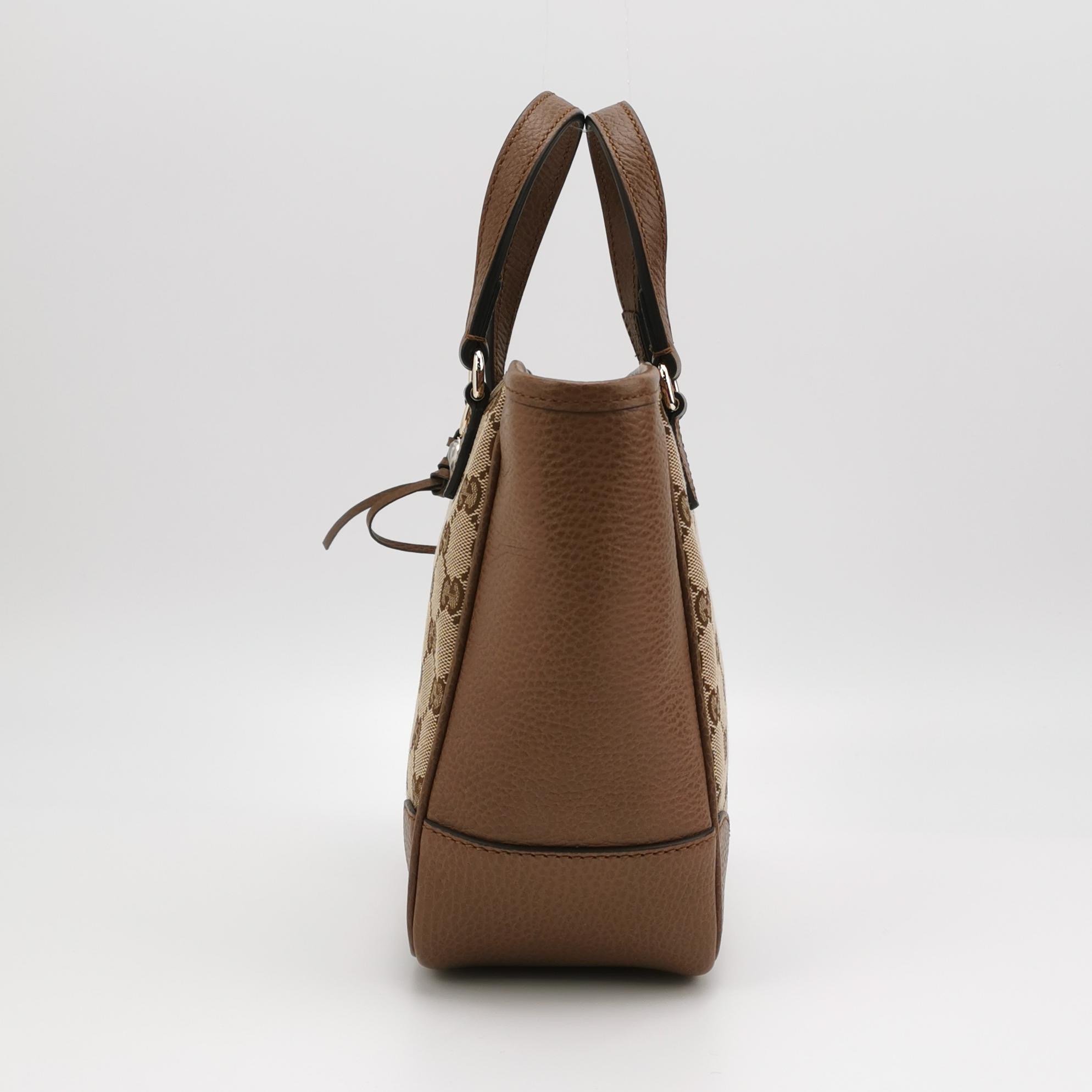 Gucci Bree Convertible Tote GG Canvas with Leather Small — photo 3 of 11