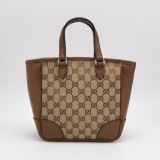 Gucci Bree Convertible Tote GG Canvas with Leather Small — thumbnail 5