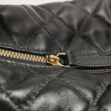 CHANEL CC GHW 19 Hobo Bag 2 Way Shoulder Bag Lambskin Leather Black — thumbnail 9