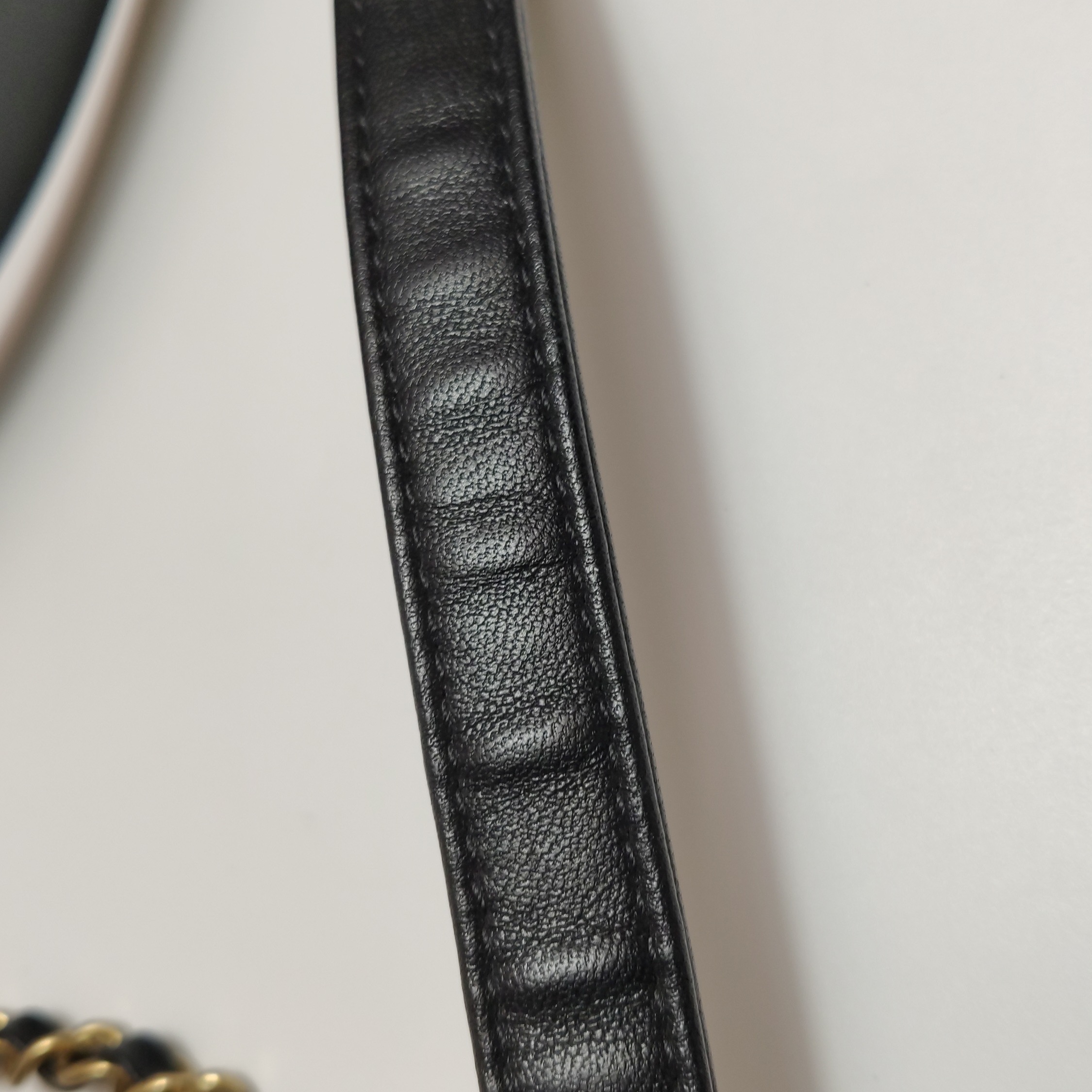 CHANEL CC GHW 19 Hobo Bag 2 Way Shoulder Bag Lambskin Leather Black — photo 15 of 15